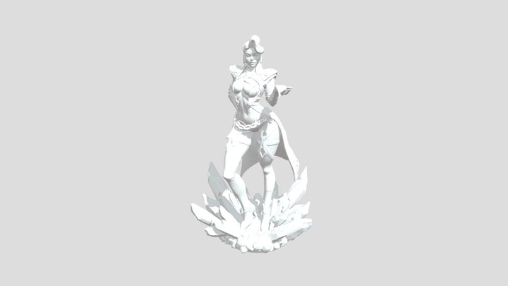 Emma Frost 3D Model