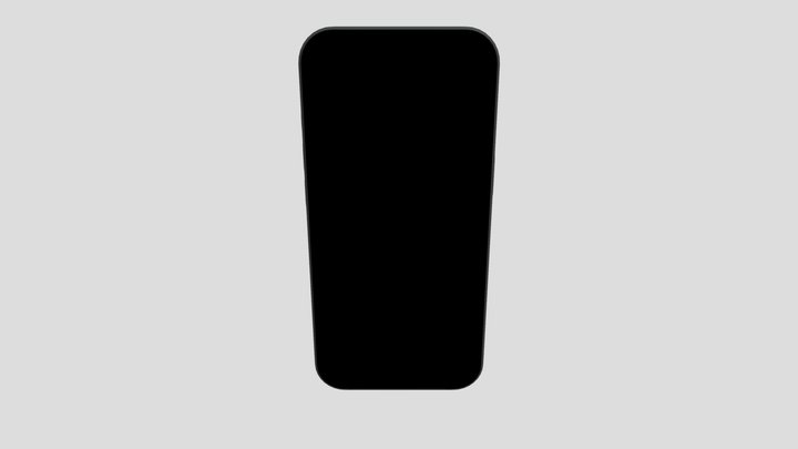 Generic Low Poly Smartphone 3D Model
