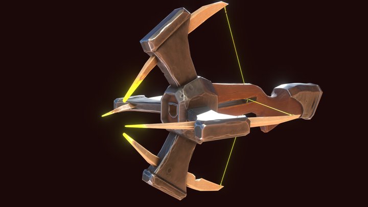 DragonTeeth Crossbow 3D Model