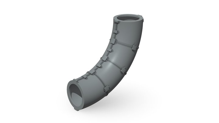 Pipe Mold 3D Model