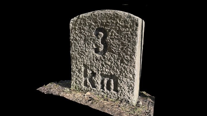 Milestone Innertkirchen - Sustenpass km 3 – Free 3D Model STL