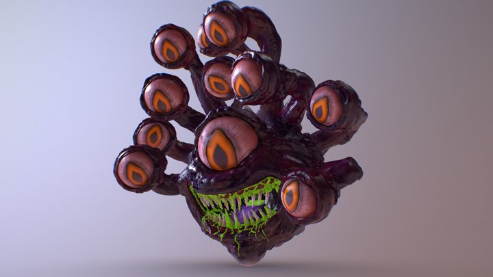 BEHOLDER v.3 by MrXuiryus 3D Model