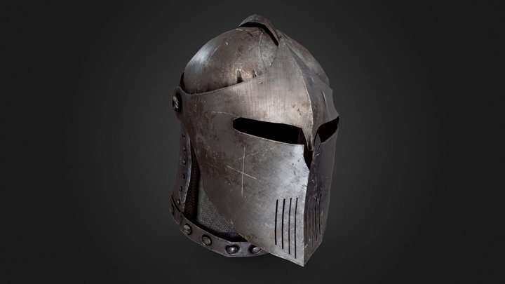 Gladiator Helmet 3D Model