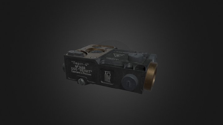 Zenitco Perst 4 laser pointer 3D Model