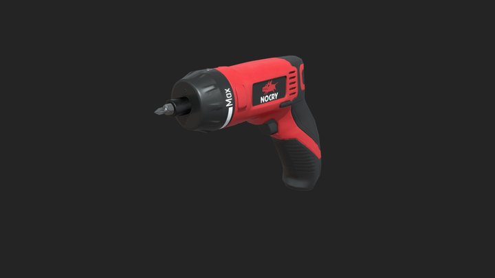 NoCry Hand Drill 3D Model