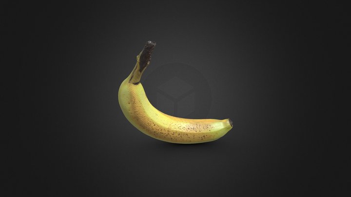 Isolation Creation IX: Banana 3D Model