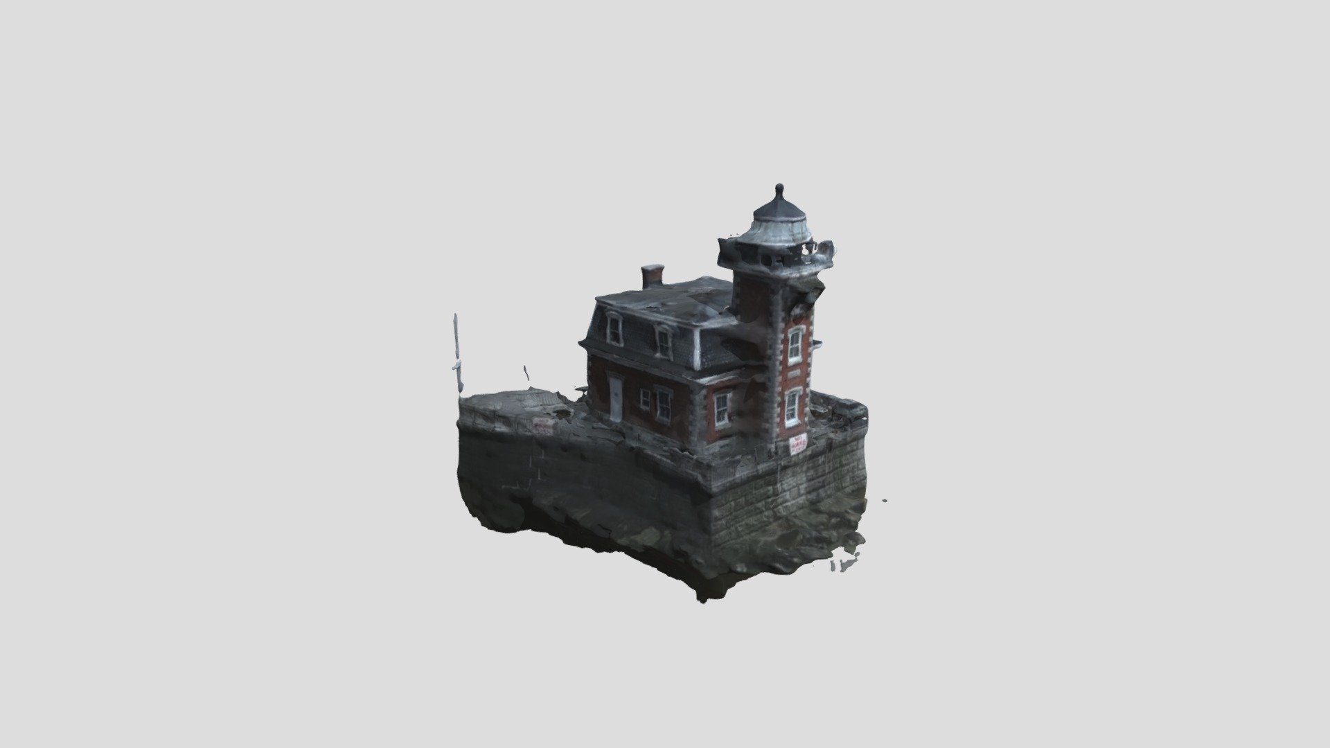 Lighthouse - 3D model by zachneven [6e60c44] - Sketchfab