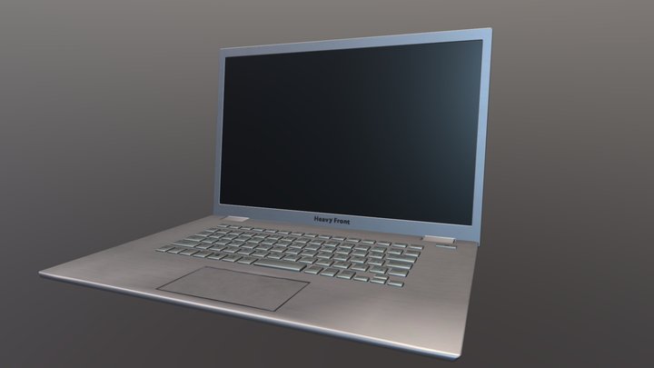 laptop - Japanese keybord  | ノートPC 日本語キーボード 3D Model