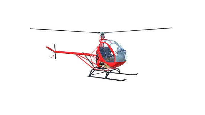 Schweizer S300 3D Model