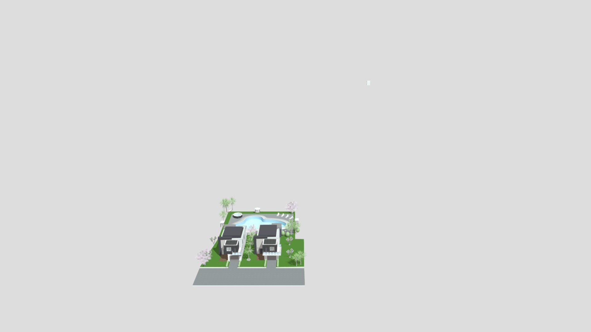 Modern Duplex - multifamily