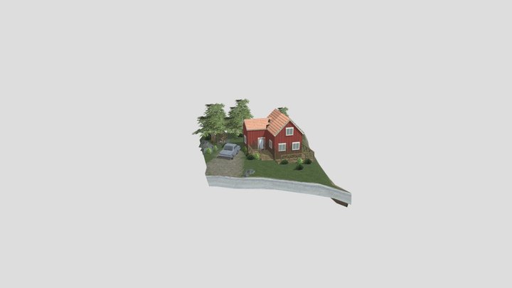 diorama_grandma_house 3D Model