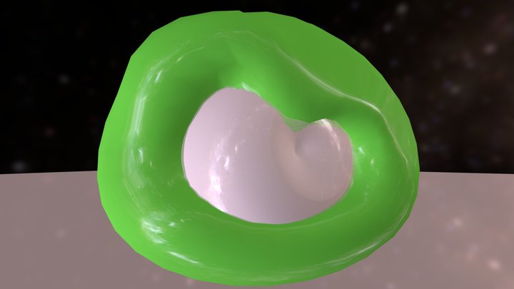 Green Alien 3D Model