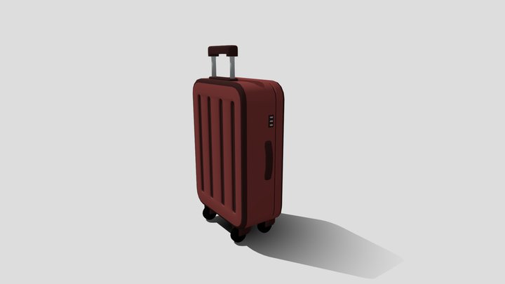 Airport Suitcase – Free 3D Model STL