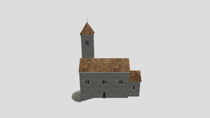 Crkva Svetog Nikole 3D Model