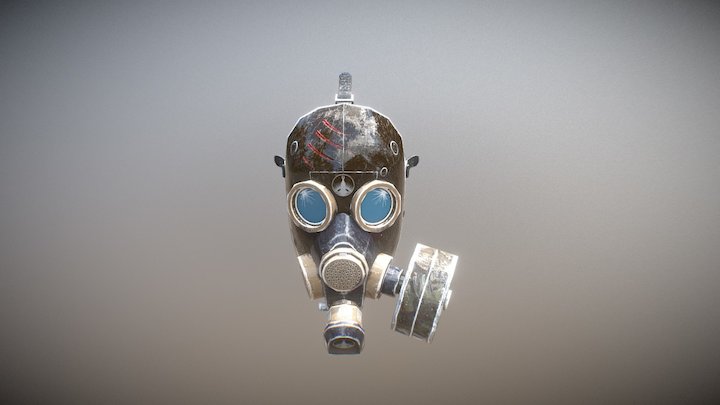 Antigas mask 3D Model