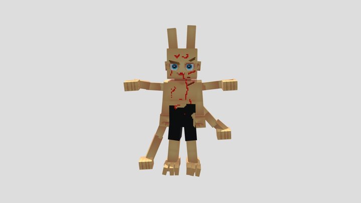 hytale monster model with texture ( By Danya ) 3D Model