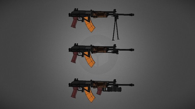 KV-72 ARM 3D Model