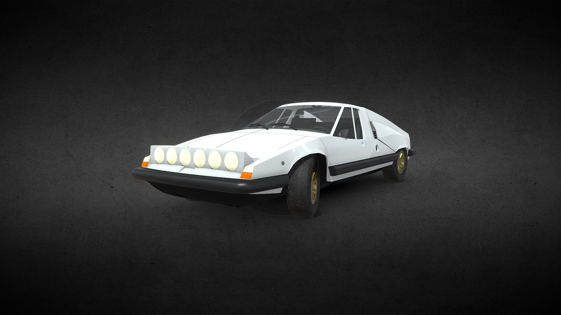 1971 Škoda 110 Super Sport (LP) — Sketchfab embed 3D viewer