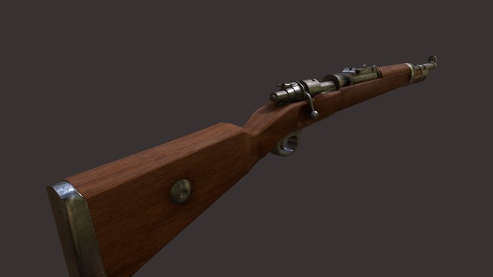 Mauser Kar98k 3D Model