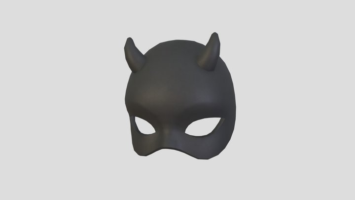 Devil Mask 3D Model