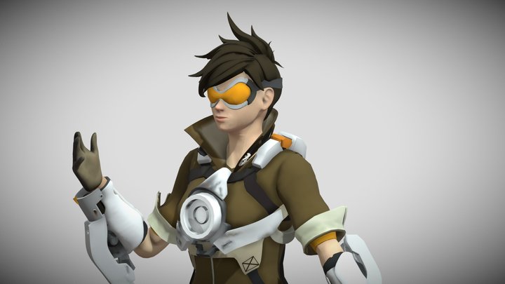 Overwatch 3D Model 3D Model