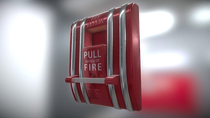 Fire Alarm 3D Model