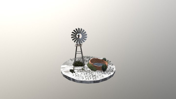 Windmill 3D Model