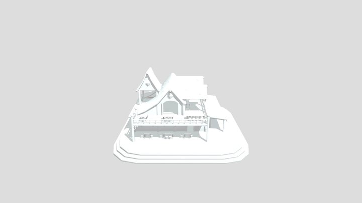Fantasy Tavern 3D Model