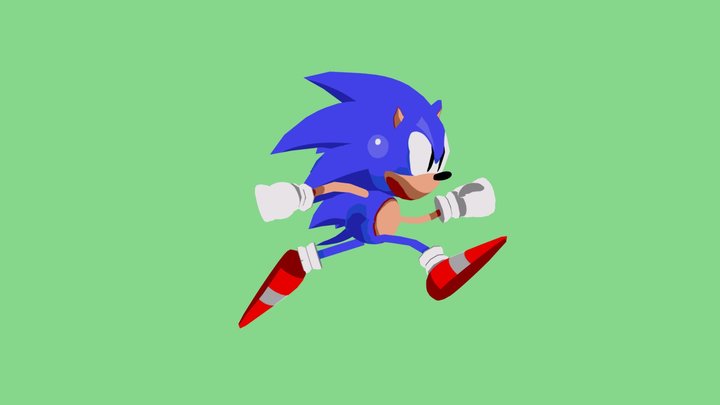 s2sonic model 3D Model