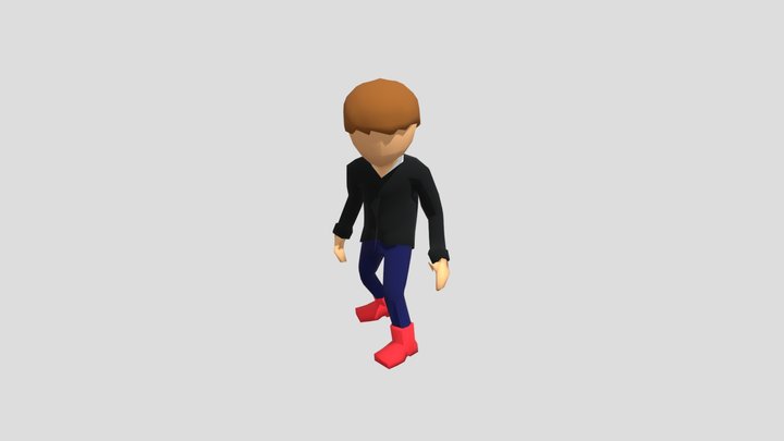 Jumping 3D Model