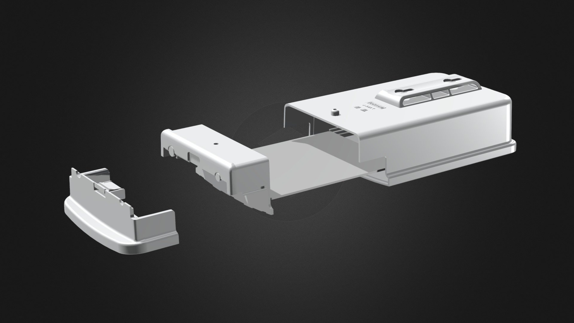 MOUNTING PLATE OBP series - Mounting image — Sketchfab embed 3D viewer