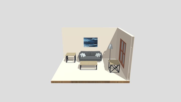living room 3D Model