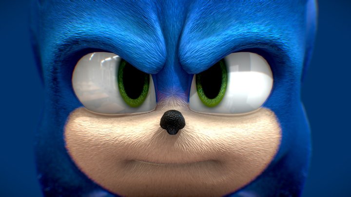 Sonic the Hedgehog 3D Model
