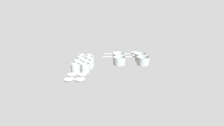Cups, Plates, Small Cups, Pans, Pots Set