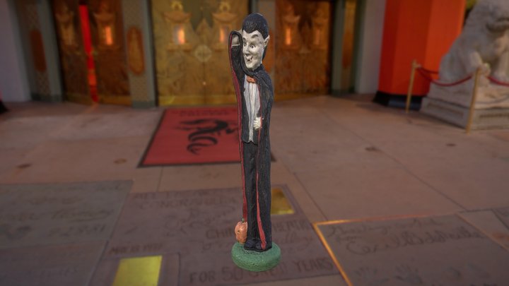 0002-10 Vampire (High Poly) 3D Model