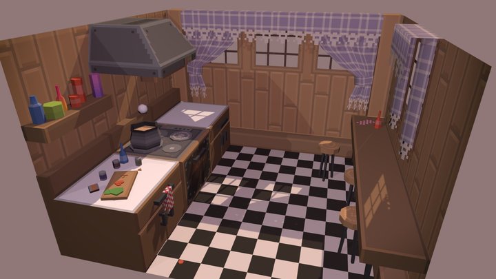 Kitchen 3D Model