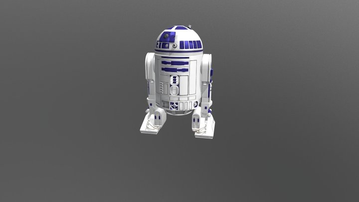 R2D2 3D Model
