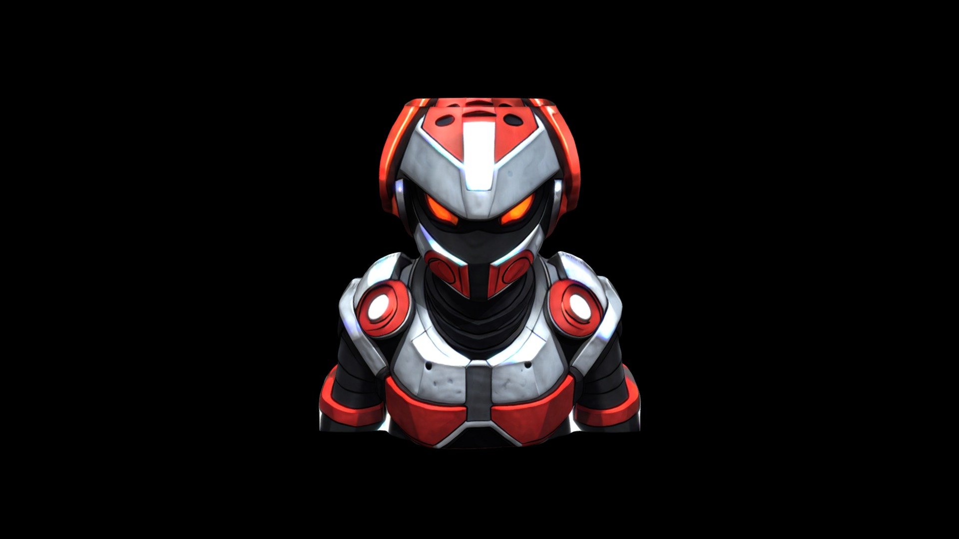 Helmet Mask Robot Cartoon 1600 - Download Free 3D model by klrxyz ...