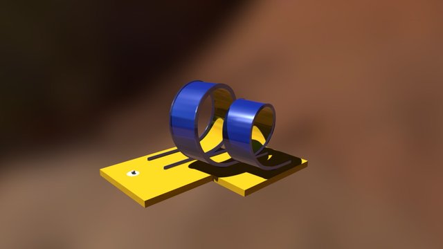 Minigolf Looping 3D Model