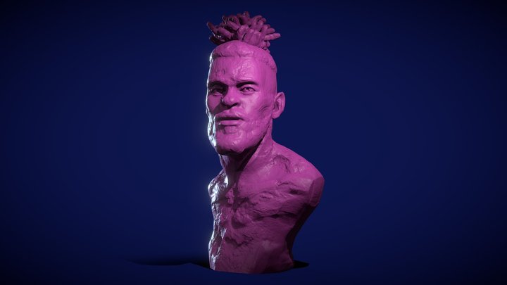 Head bust 3D Model