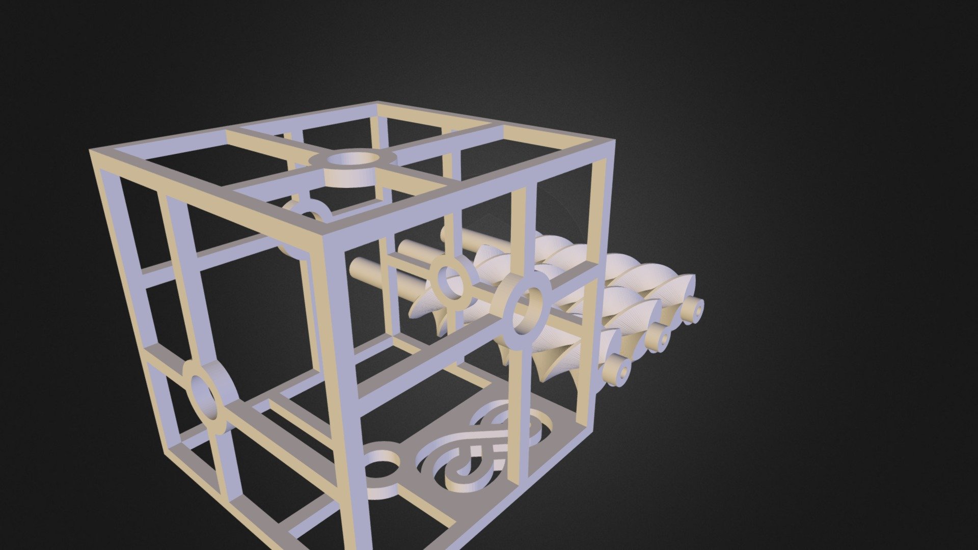 triple_helix_with_mark.stl - 3D model by MattGardner [6e71580] - Sketchfab