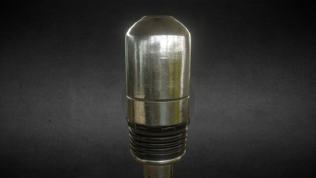 VOG-25 High Explosive Grenade 3D Model