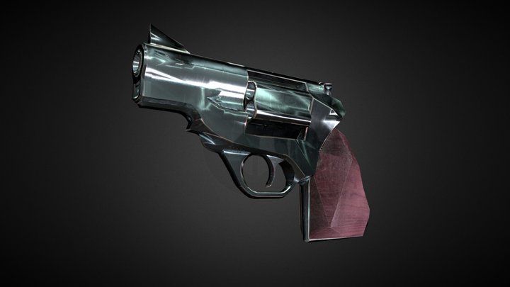 Revolver (Alone in the Dark) 3D Model