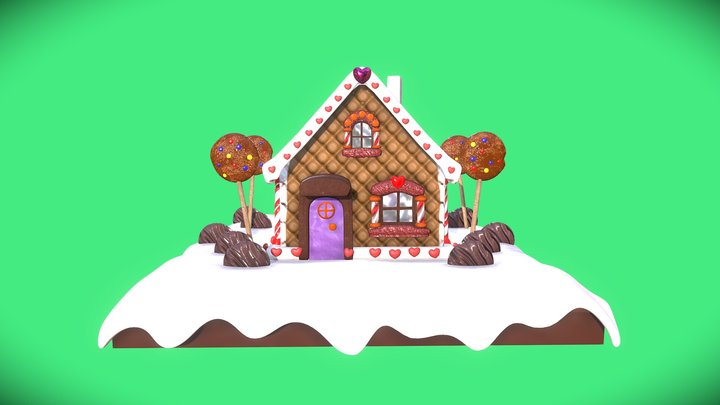 Sweet House 3D Model