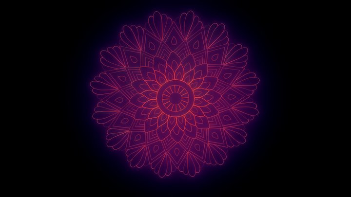 Download Mandalas A 3d Model Collection By Mingster Mingster Sketchfab
