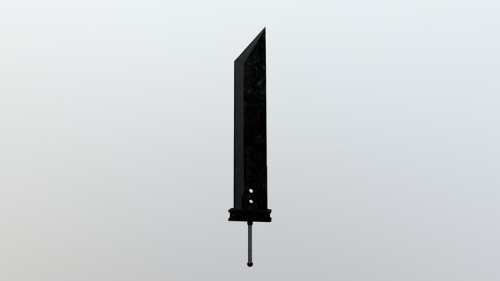 Buster Sword - Final Fantast VII Remake 3D Model