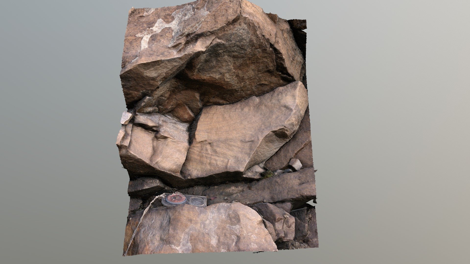 Sandstone with cross lamination
