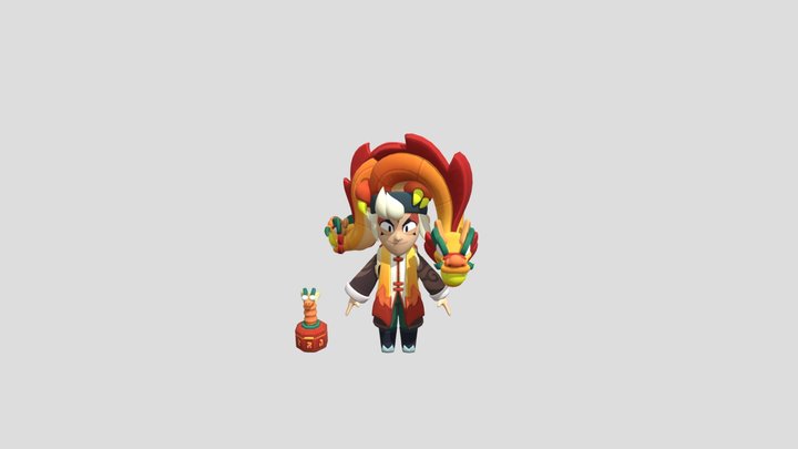 Moon_guardian_chester 3D Model