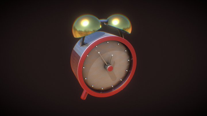 Reloj Despertador 3D Model