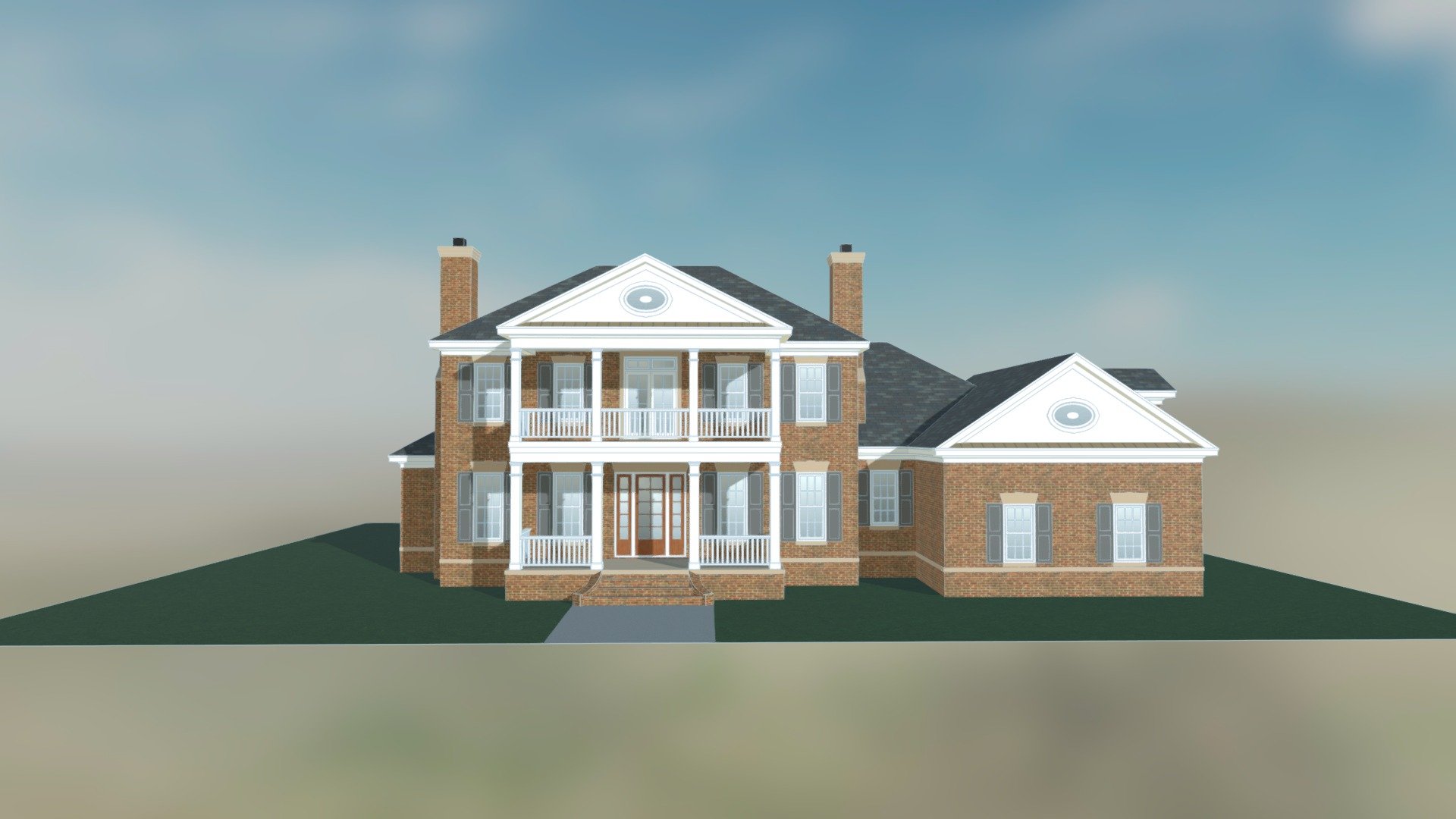 Maxton Hall 3D model by SDC House Plans [6e75c3d